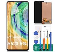 TFT para Samsung Galaxy A52S 5G Pantalla LCD de repuesto SM-A528B SM-A528B/DS SM-A528N Touch Digitizer Kits (negro, sin marco, sin huellas dactilares)