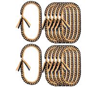 TFTAFAN Collar Lei de graduación con cinta de graduación 2023, collar trenzado, regalo de graduación, accesorios de fiesta para mujeres y hombres, Poliéster, No es una piedra preciosa