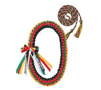 TFTAFAN Leis de graduación y cordones de honor de graduación, clase de 2024, cinta de graduación, collar de graduación, collares trenzados, regalo de graduación para estudiantes, regalos de