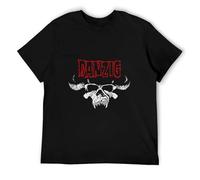 TFTFRRAUCR Danzig Shirt American Heavy Metal Music Band Glenn Danzig Black Men T Shirt