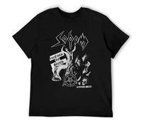 TFTFRRAUCR Sodom Victims of Death t-Shirt Short Sleeve Cotton Black Men Size s to 5XL Black