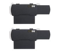 TFY Extensor de Visera Solar para Parabrisas y Ventana Lateral, Parasol, antirreflejos y Bloqueador de Rayos UV para Conductor y Pasajero, 2 Piezas (Negro)