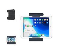 TFY Soporte Universal para Montaje en Pared Autoadhesivo para tabletas, lectores electrónicos y teléfonos Inteligentes, Dispositivos de 4.5 a 12.9 Pulgadas,Compatible con iPad,Huawei, Galaxy - Negro