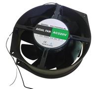 TG17055HA2BL 172X150X55MM 220V 0.3A 46W 50/60Hz 2-Wire All Metal Cooling Fan
