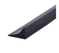 TGDGFKIAS Barrera de Agua para Ducha Barrera de Suelo, Tira Flexible for encimera de Cocina, Barrera contra inundaciones for Ducha de baño(Schwarz,80cm)