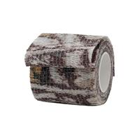 TGDGFKIAS Cinta Adhesiva para Vendajes, Venda autoadhesiva de Camuflaje 4,8 m for Tobillo Deportivo con Dedo en la Rodilla, Varios tamaños(Bionic Camouflage,2.5cmx4.8m)