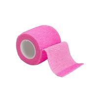TGDGFKIAS Cinta Adhesiva para Vendajes, Vendaje elástico Autoadhesivo, 1 Pieza, 4,5 m, Multicolor, 2,5-15 cm de Ancho, Soporte for Tobillo y Rodilla(Pink 2,7.5cm X 4.5m)