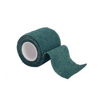 TGDGFKIAS Cinta Adhesiva para Vendajes, Vendaje elástico Autoadhesivo, 1 Pieza, 4,5 m, Multicolor, 2,5-15 cm de Ancho, Soporte for Tobillo y Rodilla(Drak Green,7.5cm X 4.5m)