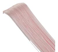 TGDGFKIAS Cortinas, Cortina de Hilo Multicolor con borlas en Varios tamaños for Puerta, Ventana, Pared y Sala de Estar.(Roze)