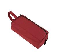 TGDGFKIAS Estuche para lápices de gran capacidad, Estuche con cremallera for lápices, 2 unidades, gran capacidad, for útiles escolares, papelería escolar.(Rosso)