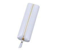 TGDGFKIAS Estuche para lápices de gran capacidad, Estuche de cuero for bolígrafos de gran capacidad, 2 unidades, caja de almacenamiento for papelería escolar(Light Blue)