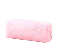 TGDGFKIAS Estuche para lápices de gran capacidad, Estuche de lápices de felpa portátil, 2 unidades, for la escuela, suministros de oficina, papelería escolar(Roze)