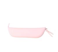 TGDGFKIAS Estuche para lápices de gran capacidad, Estuche de lápices de silicona creativo, 2 unidades, bolsa de almacenamiento for escuelas(Roze)