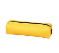 TGDGFKIAS Estuche para lápices de gran capacidad, Estuche for lápices Oxford resistente al desgaste, portátil, de color sólido, for útiles escolares, 2 unidades(Giallo)