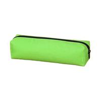 TGDGFKIAS Estuche para lápices de gran capacidad, Estuche for lápices Oxford resistente al desgaste, portátil, de color sólido, for útiles escolares, 2 unidades(Green)