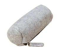 TGDGFKIAS Estuche para lápices de gran capacidad, Estuche for lápices retro de 2 piezas, con cremallera, portátil, for la escuela, papelería, suministros de oficina.(Grey B)