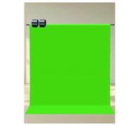 TGDGFKIAS Fondo fotográfico, Fondo de Pantalla Verde poliéster con Soporte for fotografía y vídeo en Varios tamaños(200x300cm/78.7x118in)