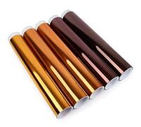 TGDGFKIAS Lámina de poliimida PI, Tamaños múltiples de la hoja película del Polyimide PI Kapton for el uso industrial los motores electrónica(0.2x520mm)