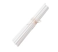 TGDGFKIAS Palitos difusores de ratán, Paquete de 100 Varillas difusoras de Fibra de caña for aromaterapia, Recambio de ratán Multicolor.(White)