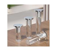 TGDGFKIAS Patas de acrílico para Muebles, Patas De Muebles Acrílico Repuesto Transparentes 8-40 Cm Paquete 4(18cm)