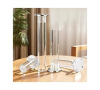 TGDGFKIAS Patas de acrílico para Muebles, Pies y Patas de Muebles acrílicos, Transparentes, Varios tamaños, Paquete 4(18cm)