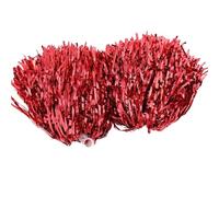 TGDGFKIAS Pompones para animadoras, Pompones de Animadora, Accesorios for Mujer, for Bailar a Mano, Multicolor, Varios Tipos, 1 Unidad(Rosso,Finger Type)