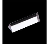 TGDGFKIAS Prisma Triangular, Prisma Fotográfica Triangular for Experimento De Luz Física, Cristal Isósceles 30x30x60mm