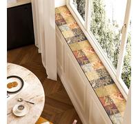 TGDGFKIAS Protector para el alféizar de la Ventana, Estera Protectora de alféizar Ventana Tierra diatomeas 3MM for Perros, Plantas, Gatos, Multicolor, Varios tamaños(C,290x25cm/114.2x9.8in)
