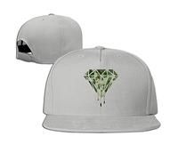 TGFKLP Diamond Military Camouflage Design Baseball Snapback Cap Black(Large)