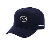 TGFQINAM Gorra De Béisbol Ajustable para Hombre Y Mujer Gorra De Camionero con Estampado Gráfico para Mazda Cómoda Gorra De Papá Gorra De Béisbol De Tono Liso-Dark Blue||One Size