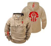 TGFQINAM Sudadera con Capucha para Hombre Chaquetas Cómodas Fo.r The H.or.d.e Lisa De Manga Larga Ropa Entrenamiento Tops Jerséis Sudaderas Abrigo Primavera-KQSe||m