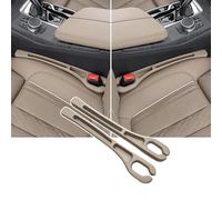 TgGreat Relleno De Huecos De Asiento para BMW X3 2003-2023 2024 2025 E83 F25 G01, TapóN Espacio Asiento Coche, Relleno De Huecos De Asiento De Coche, para Evitar Que Se Caigan Cosas,C-Beige