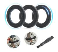 TGHongKy 3 Piezas Junta De Sellado De Cuchilla para Monsieur Cuisine Edition Connect/Smart/Plus Robot De Cocina Accesorio Junta de Sellado para Cuchillo Sella Bien Y Viene con Cepillo De Limpieza