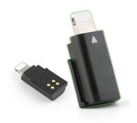 TGHongKy Adaptador de Receptor para dji Mic Receptor de Micrófono para iPhone 12/13/14 Serie Adaptador Conectar y Usar Se Puede Conectar a Teléfonos para Transmisión de Datos
