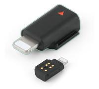 TGHongKy Adaptador para dji Mic Mini Adaptador de Receptor para iPhone 11/12/13/14 Series Receptor de Micrófono Se Puede Conectar a Teléfonos para Transmisión de Datos XX