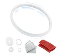 TGHongKy Goma Olla para GM Junta de Silicona Sellado para GM 5L 6L | Gomas de Silicona para Ollas Anillo de Sellado Juntas Recambio 22CM para Olla Accesorios (Series B, C, D, E, F, G, H y)