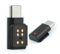 TGHongKy Interfaz Tipo C para dji Mic Mini Adaptador de Receptor para Mic Mini Interfaz USB-C Receptor de Micrófono Se Puede Conectar a Teléfonos Computadoras para Transmisión de Datos XX