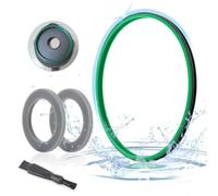 TGHongKy Junta de Tapa de Bol para Thermomix TM31 Robot De Cocina Accesorio Junta de Silicona para Thermomix TM31 Sella Bien Y Viene con Junta De Sellado De Cuchilla y Cepillo De Limpieza