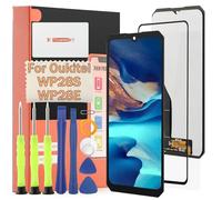 TGHongKy Pantalla Táctil LCD para Oukitel WP28S Pantalla Reemplazo para Oukitel WP28E Pantalla Táctil Digitalizador Asamblea con Herramientas de Reparación - [Negro]