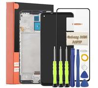 TGHongKy Pantalla Táctil LCD para Samsung Galaxy A21S Pantalla Reemplazo para Galaxy A21S A217F Pantalla Táctil Digitalizador Asamblea con Herramientas de Reparación - [Negro con Marco]