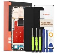 TGHongKy para Honor X8a 2023 Pantalla para Honor 90 Lite Pantalla LCD Reemplazo de Repuesto Ensamblaje Digitalizador con Reparación Herramientas - [Negro con Marco]