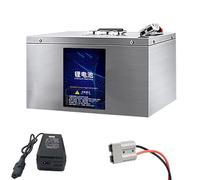 TGHY Batería de fosfato de Hierro y Litio de 48 V y 95 Ah para ciclomotor eléctrico de Respaldo extraíble con Cargador para Motor de 0 a 4600 W, Triciclo, Carrito de Golf, Kart.
