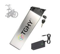 TGHY Batería de Litio para Bicicleta eléctrica de 48 V, 10 Ah, 13 Ah, 15 Ah y 17,5 Ah. Batería Oculta de 52 V, 10 Ah, 13 Ah, 15 Ah y 17,5 Ah con Cargador para Motor de 50-1000 W.,52v17.5ah