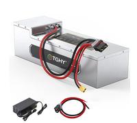 TGHY Batería de Litio Recargable de 72 V, baterías de 72 V, 90 Ah, 100 Ah, 120 Ah, 135 Ah para Bicicletas eléctricas con Cargador para triciclos y Motocicletas eléctricas.,72v 120ah 620mm