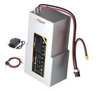 TGHY Batería para Motocicleta eléctrica de 72V, 90Ah, 100Ah y 120Ah. Batería de Litio de 60V y 120Ah con Cargador para Triciclo y ciclomotor. Varias baterías de Repuesto de 72V.,72v 100ah