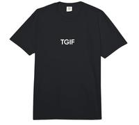 TGIF Funny Thank God It's Friday Statement Hombres Mujeres Comfort Colors Adult Heavyweight T-Shirt