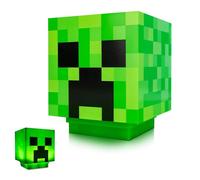 TGKYK Creeper Lampe, Creeper Licht 3D Lampe mit Zombie-Sounds, Creeper Icon, Led Creeper Lampen, Creeper Light für Geschenkidee Tischlampe Schlafzimmer Deko Spielzeug [Energieklasse A]