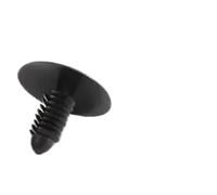 TGPGZHZFNA Clips de Remache de plástico Negro for protección contra Salpicaduras (8 mm x 19 mm x 25 mm), Tipo Empuje, for Parachoques, 20, 30 y 50 Unidades. Sujetadores y Clips para automoción(20pcs)