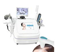 TGPSMDXKV Analizador de Piel y Cabello, Detector de Folículos Capilares Anticaída, Detector de Folículos Capilares del Cuero Cabelludo con 7 Mangos para SPA o Salón en Casa