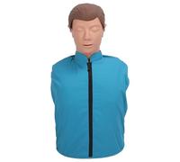 TGPSMDXKV Maniquí para RCP en Adultos Respiración Artificial Modelo Humano Maniquí para Entrenamiento en reanimación cardiopulmonar Maniquí de Goma de Medio Cuerpo para prácticas
